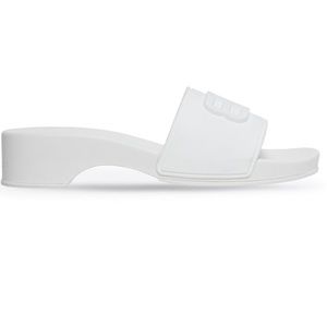 New Women’s Balenciaga pool clog bb slide sandals Size 8